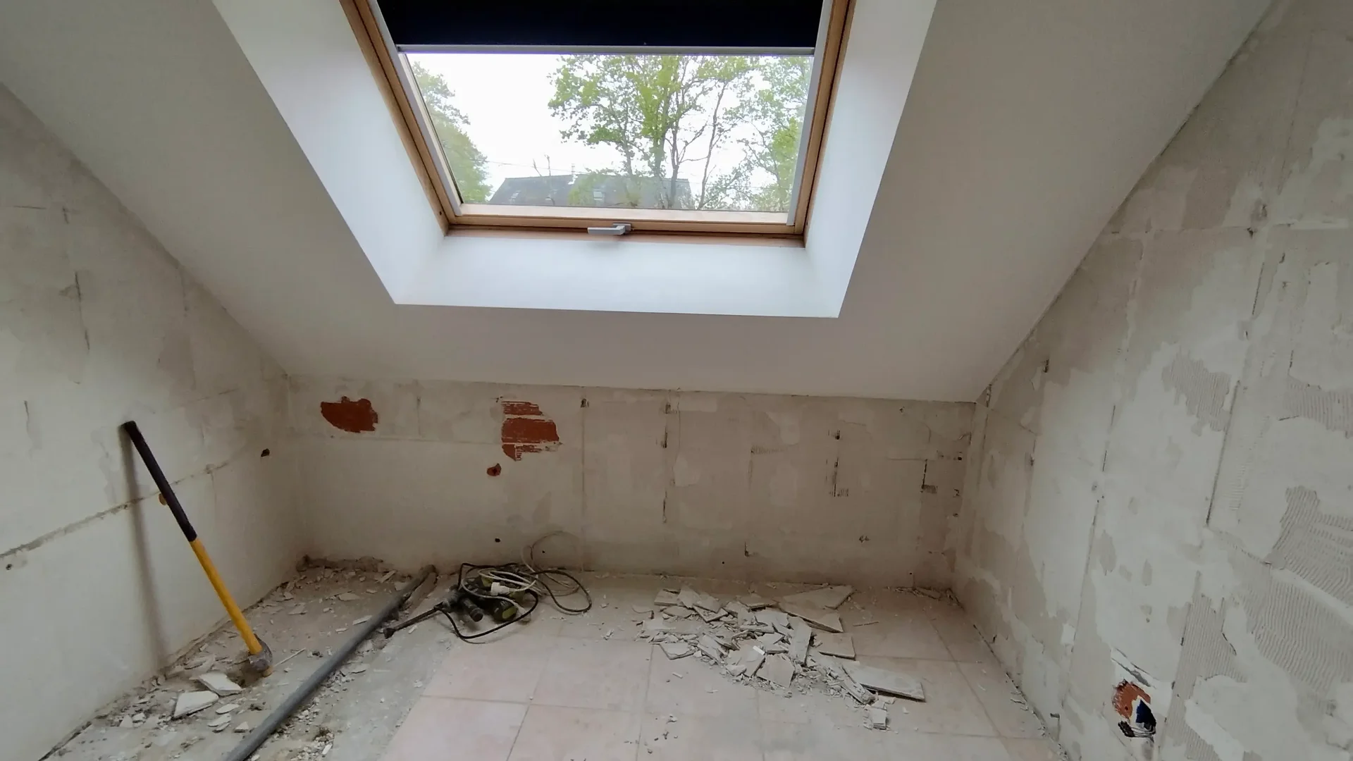 Salle de bain avant travaux